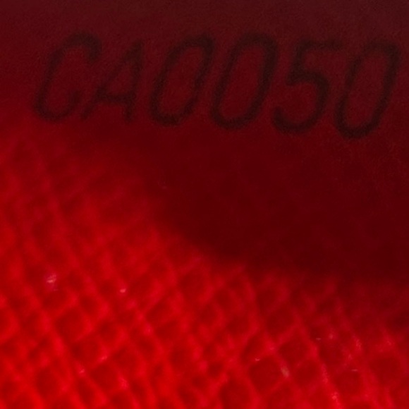 Louis Vuitton Red Epi Long Wallet Snap Flap Organizer Authentic Vintage - Picture 9 of 10